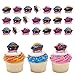 DecoPac Hot Wheels Rings 24 Epic Stunt Cupcake Toppers DecoPac Hot Wheels Cars Cake Decorations Multicolored Food Safe Ready To Use 24 Pack - Image 3