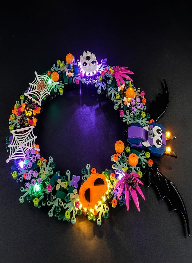 YEABRICKS LED Light for Lego-40825 Halloween Wreath Building Blocks Model (Building Set NOT Included) - Image 2