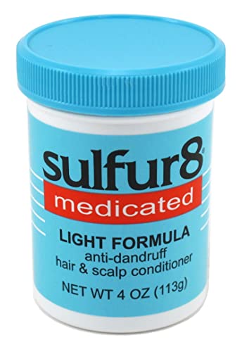 Sulfur-8 Light Hair & Scalp Conditioner 4 Ounce Jar (118ml) (6 Pack)