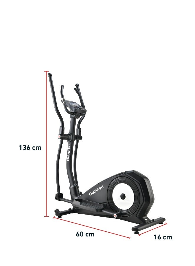 CHAMP KIT Elliptical Machine, for Home with Hyper-Quiet Magnetic Driving System, 32 Resistance Levels, 120KG Loading Capacity - Image 4