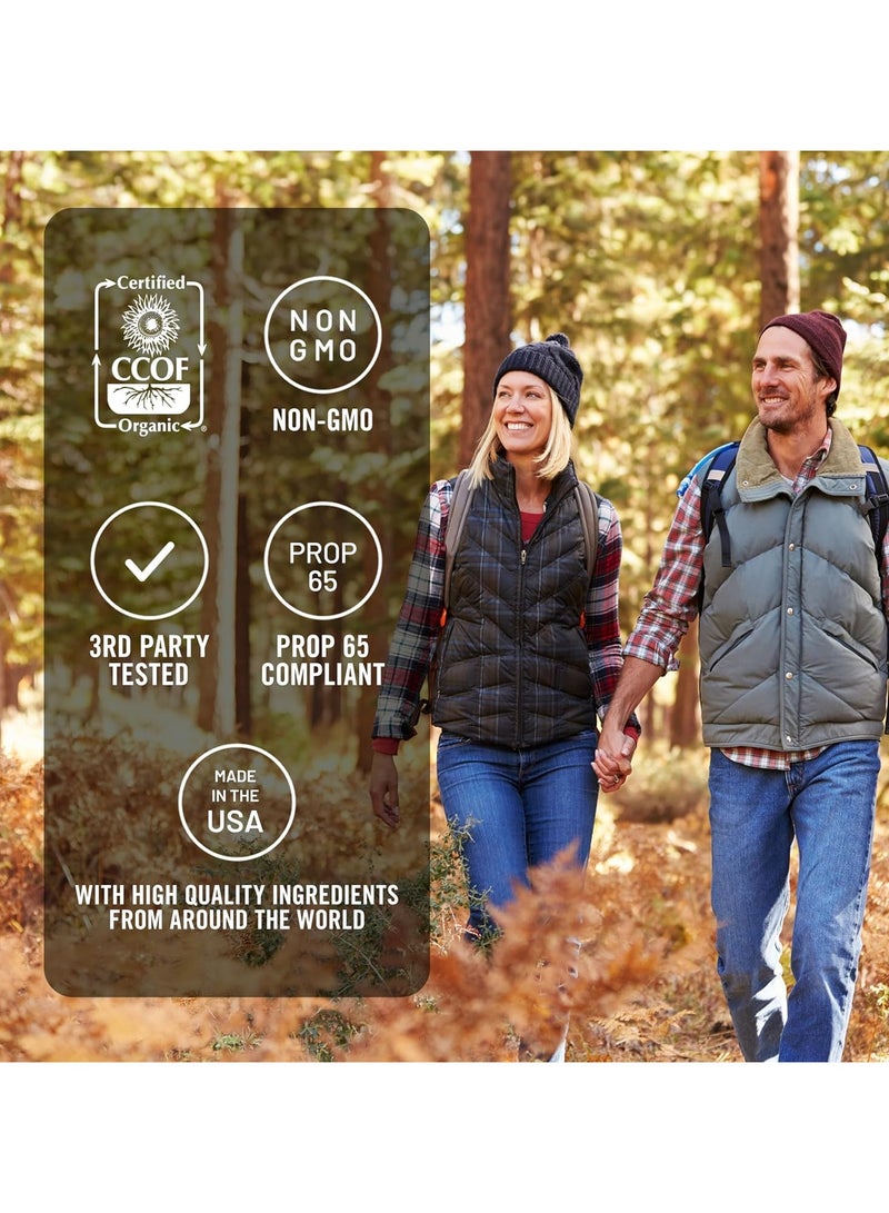 NatureWise Flaxseed Oil, Organic Cold-Pressed 240 Softgels - Image 5