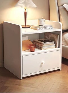 white with 1 drawer