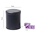 RERIVER PU Leather Dice Cup Set Purple Velvet Interior Dice Cup Shaker Quiet with 6 Purple Translucent Dice for Liars DiceFarkleYahtzee Games 1 Pack - Image 4