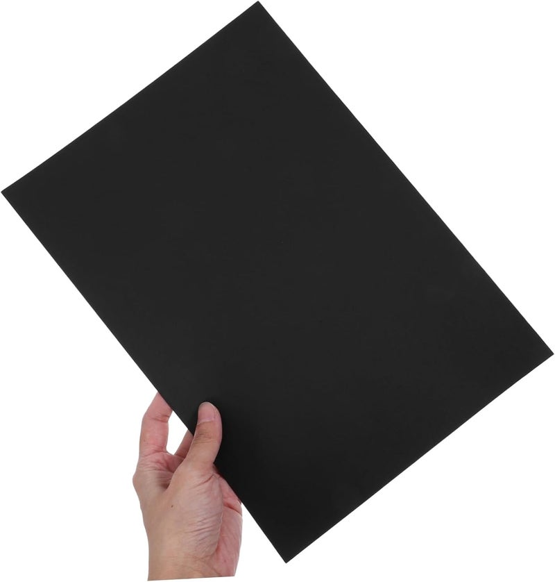 50pcs Black Cardstock for Crafting Scrapbooking Halloween Decorations Clean Cuts Design - Image 3