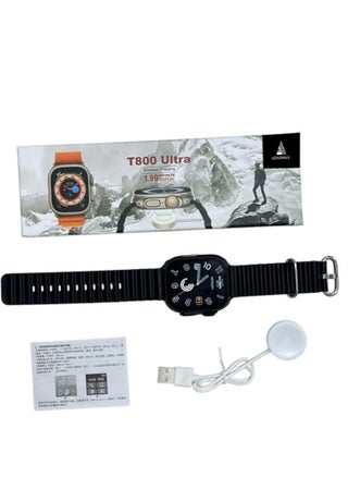 watch case: black, strap: black