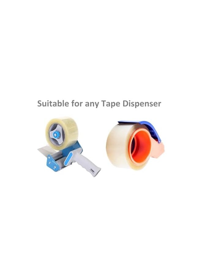 PROMASS - promass 100 Meter Long Transparent Packing And Clear Carton Sealing Packing Heavy Duty Packaging Tape for Moving Boxes Shipping Office and Storage Commercial Grade | 6 PIECES - Image 1