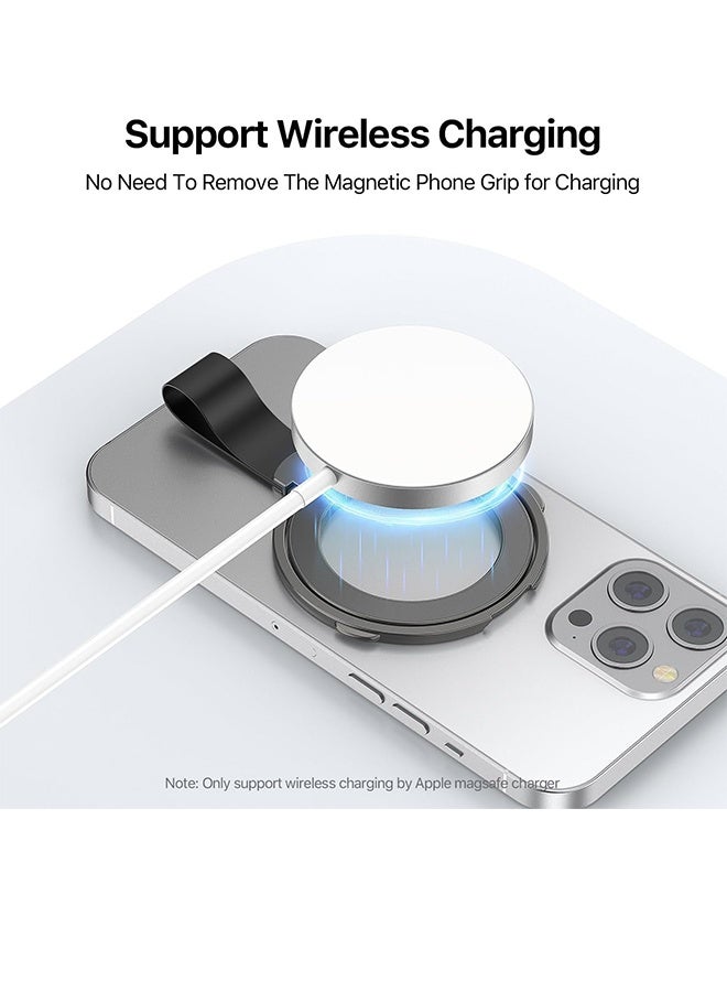 Captaintech Magnetic Phone Grip,for Magsafe Phone Stand Ring Holder, Magnetic Phone Kickstand Accessories for iPhone 16 Pro Max /iPhone15/14/13/12u0026Android - Image 3