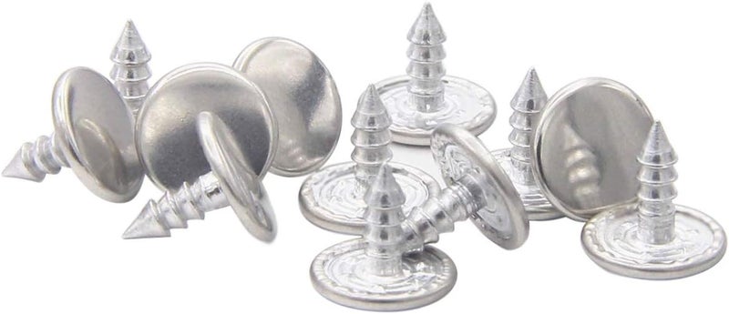 Enosea 20mm Replacement Jean Buttons 12 Sets Combo Copper Tack Buttons - Image 4