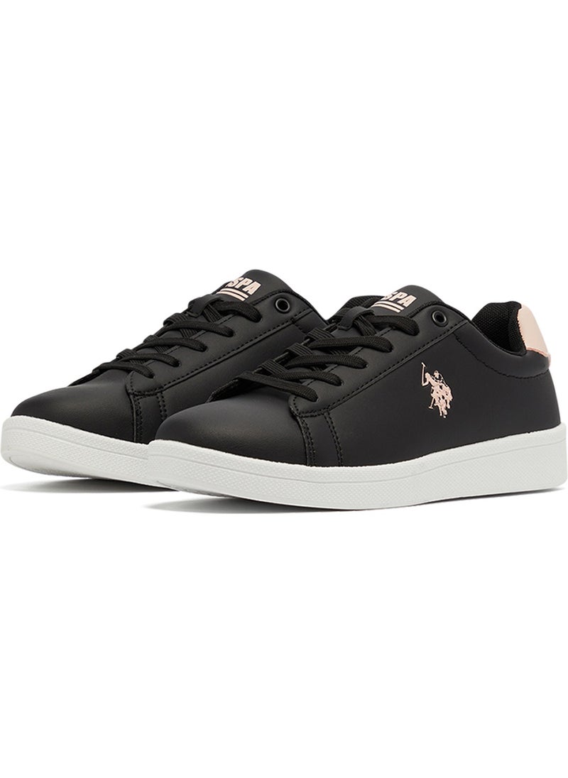 U.S. Polo Assn. Women's Black Low-Top Sneakers - High-Quality Sole for Everyday Look  - Image 2