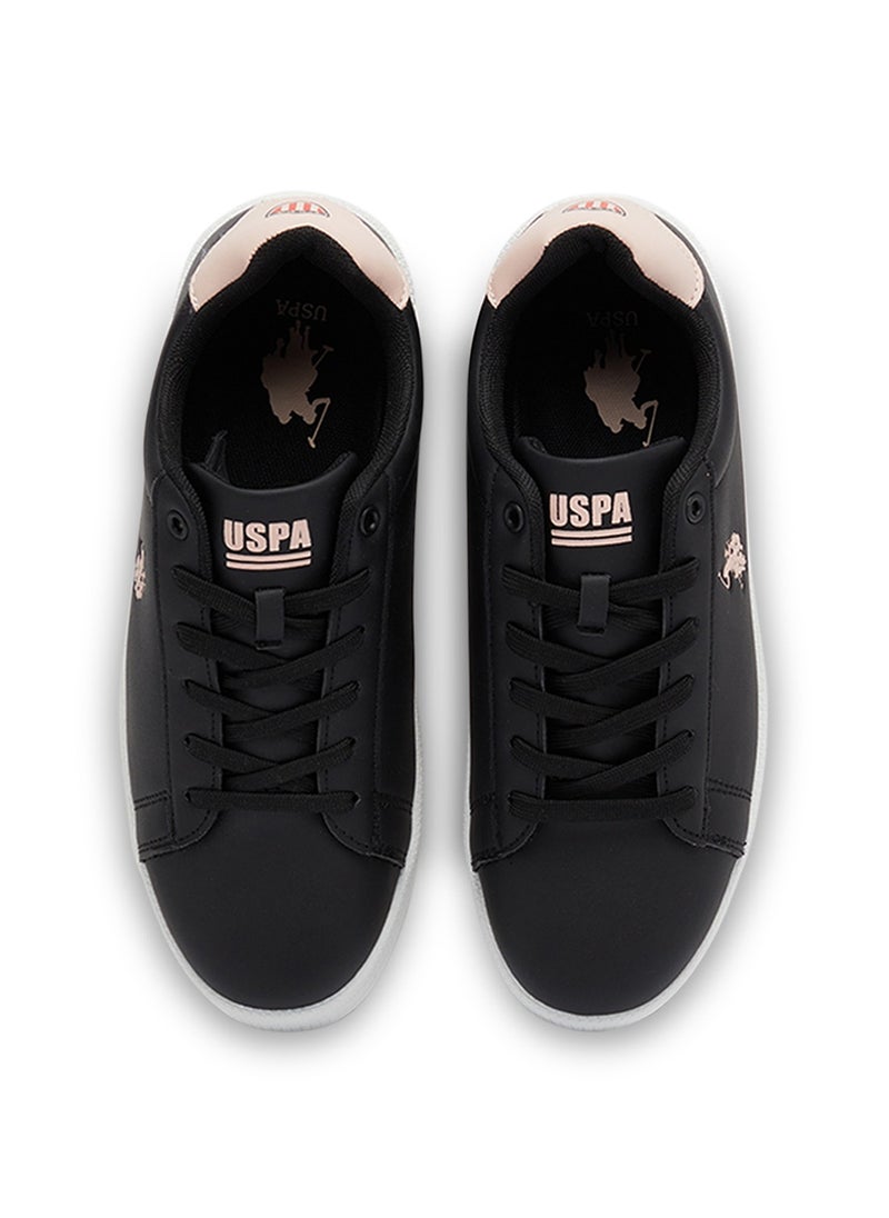 U.S. Polo Assn. Women's Black Low-Top Sneakers - High-Quality Sole for Everyday Look  - Image 4
