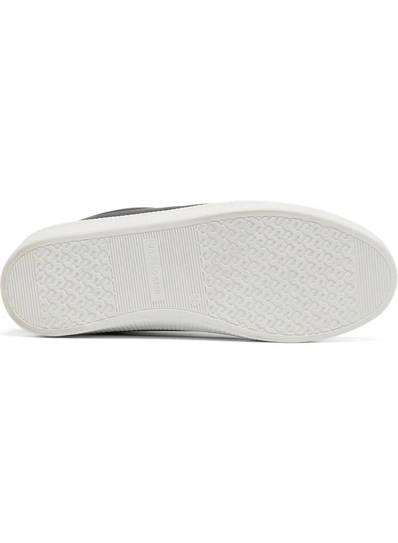 U.S. Polo Assn. Women's Black Low-Top Sneakers - High-Quality Sole for Everyday Look