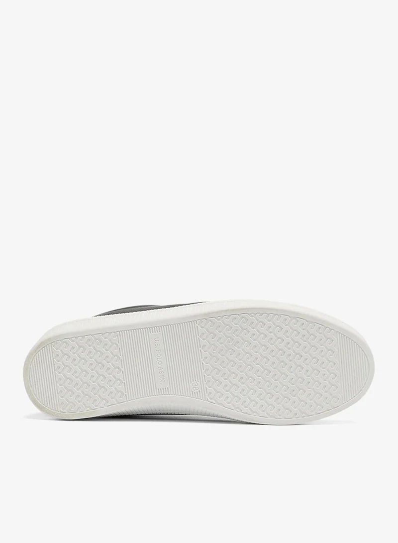 U.S. Polo Assn. Black Women's Black Low-Top Sneakers - High-Quality Sole for Everyday Look Shoes for Women | Best Price UAE