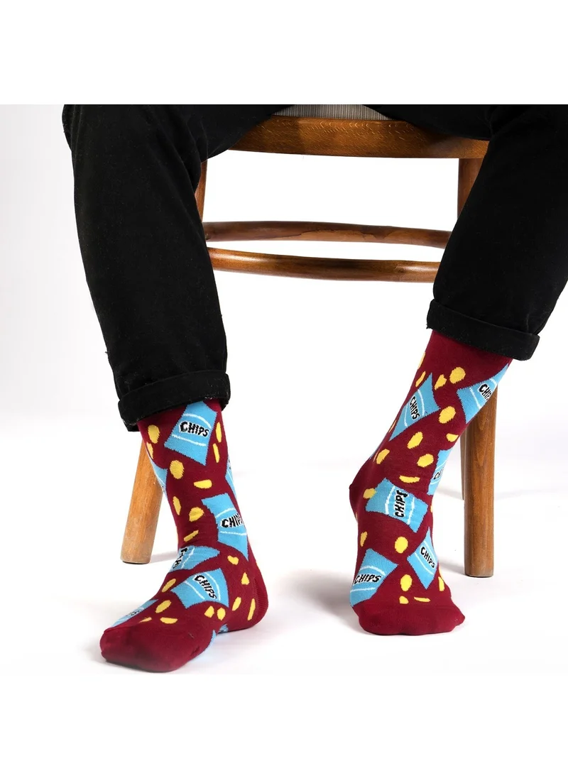 Ozzy Socks Chips Patterned Socks