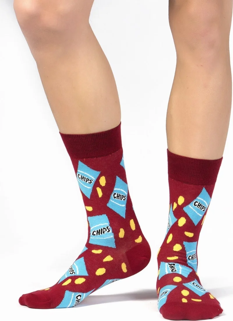 اوزي سوكس Chips Patterned Socks