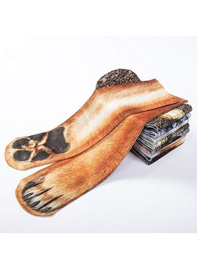 FreeNFond Funny Animal Paw Socks Gag Gifts for White Elephant Gift Exchange - Image 2
