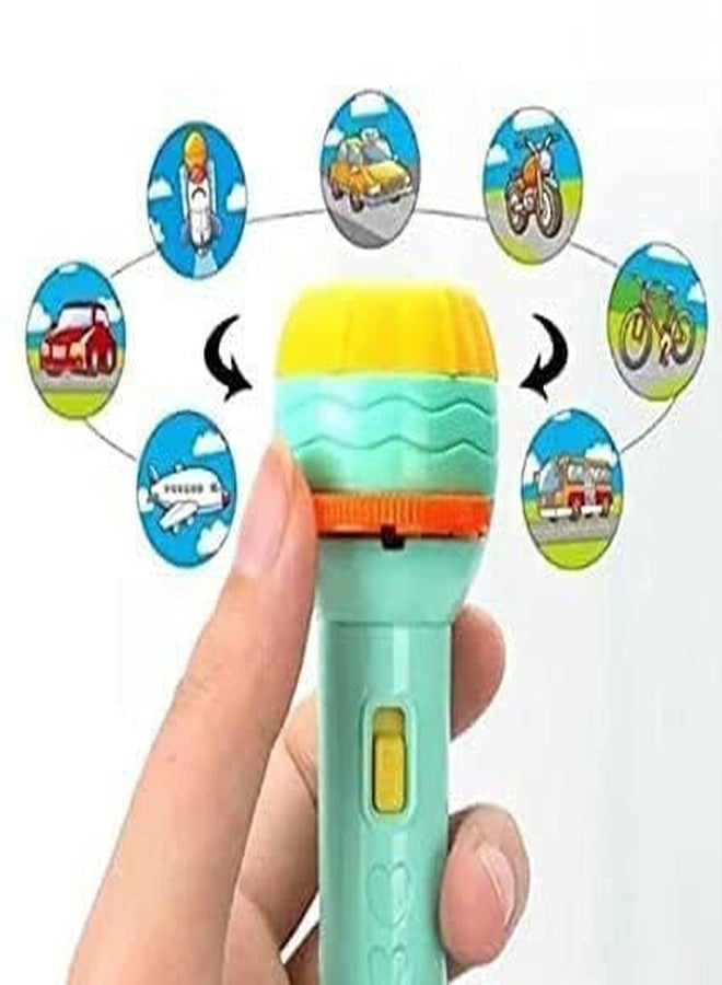 Crazy Buy CrazyBuy Mini 3 Slides 24 Pattern Projector Flashlight Kids Projection Torch (Multicolor) - Image 3