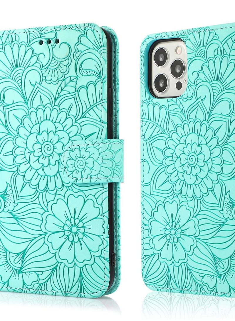 Suitable For IPhone Pressed Flower Wallet  Leather Case - Image 1