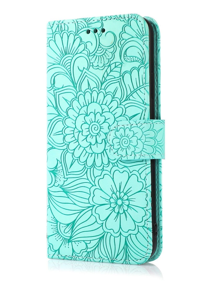 Suitable For IPhone Pressed Flower Wallet  Leather Case - Image 2