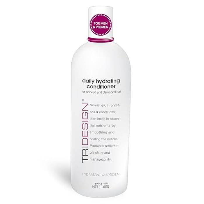 TRIDESIGN Hair Conditioner for Women or Extra Moisturizing Conditioner for Dry Hair, Hair Care Restoration for Colored Hair, Adds Luminous Volume, Hydration, Strong & Healthy Hair, 33.8 Fluid Oz - Image 1