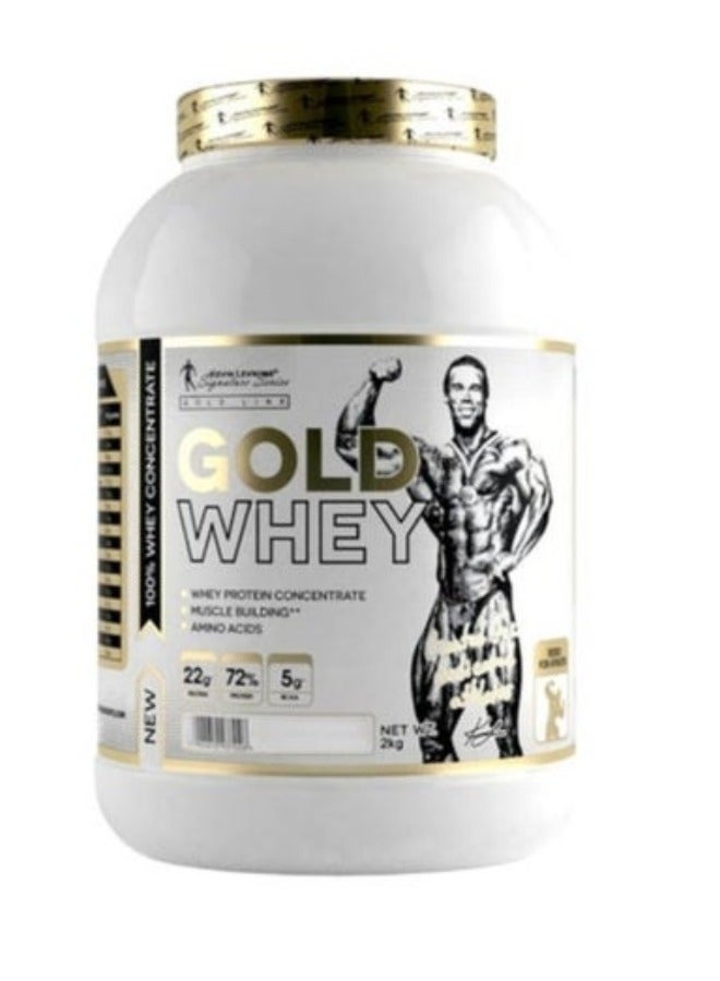 Gold Whey, 100% Whey Concentrate, Cookies With Cream Flavour, 2kg