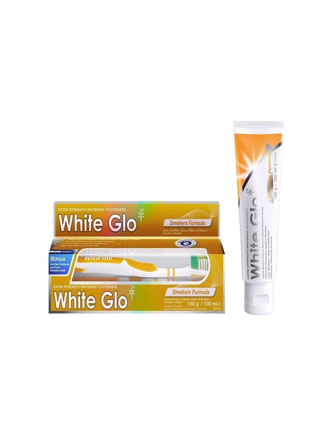 White Glo Smokers Formula Whitening Toothpaste (100ml) - Image 2