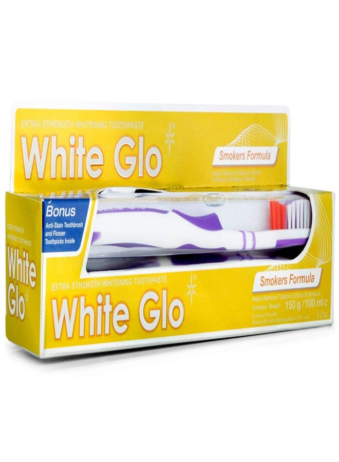 White Glo Smokers Formula Whitening Toothpaste (100ml) - Image 3
