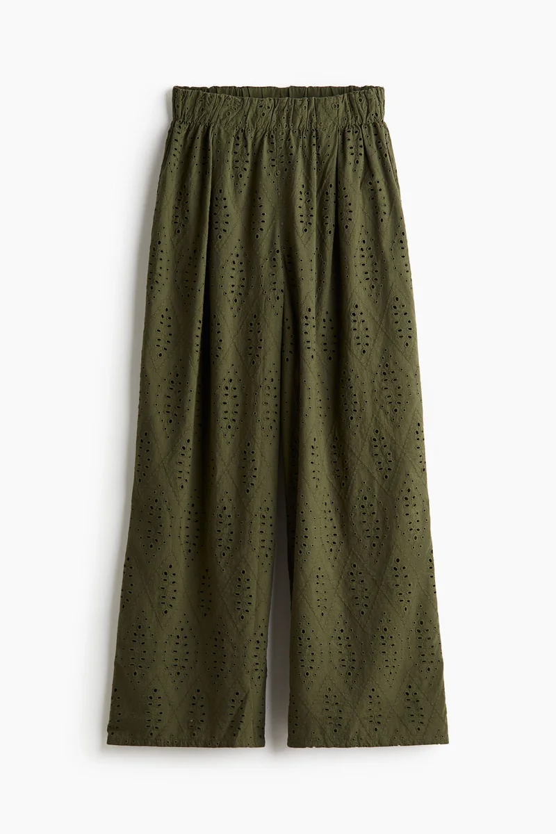 H&M Broderie Anglaise Trousers