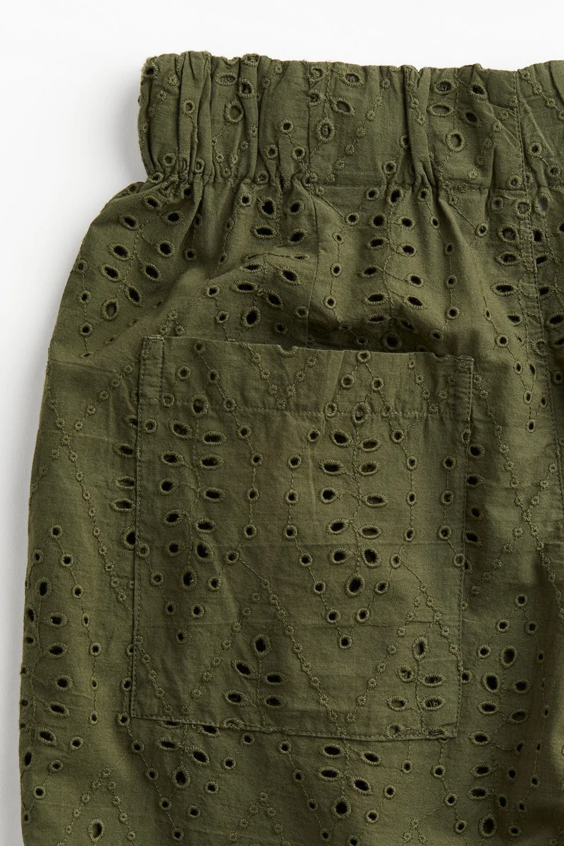 H&M Broderie Anglaise Trousers