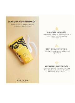 PATTERN PATTERN Beauty by Tracee Ellis Ross Leave-In Conditioner 3 fl oz - Rich Moisture for Curly, Coily and Tight-Textured Hair, 3a to 4c, Travel-Size, 3 fl oz  - Image 2