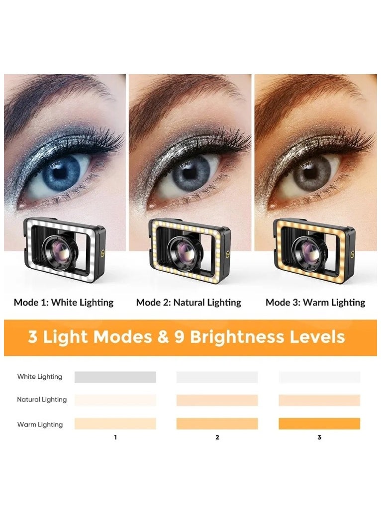 APEXEL APEXEL 4K HD 100mm Macro Lens With LED Fill Light Set for Smartphones  - Image 4