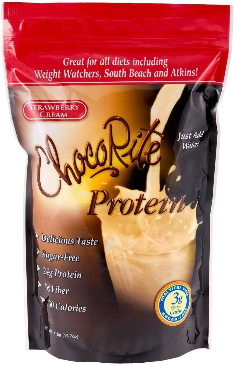 CHOCORITE HealthSmart Chocorite Protein Shake Powder Banana Cream 147 Ounce - Image 4