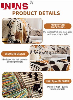 Sofa Throw Blanket,Bohemian Geometric Tassel Woven Sofa Blanket For Bedroom Recliner,Moisture Proof Picnic Mat For Outdoor,130x180cm - pzsku/Z81110A5D732175F424D3Z/45/_/1672972860/8b9ffe45-c486-4894-a70c-7bcffedbed5e