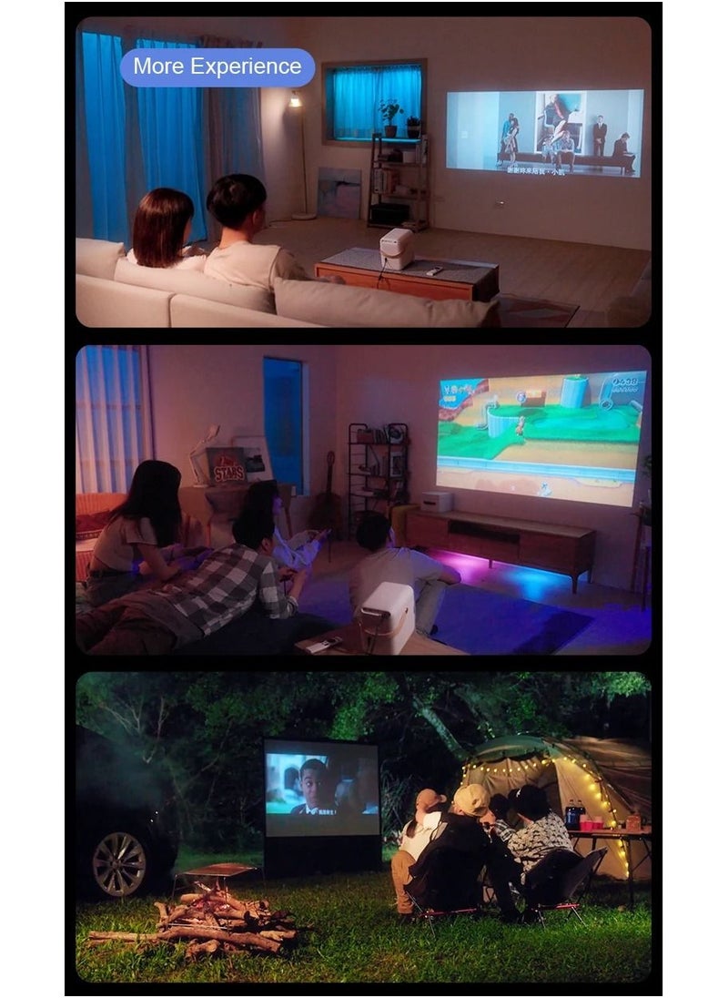 wanbo - T6 MAX Projector 4K 1080P Android 9.0 Mini Projector 550ANSI Lumens 2+16G 5G WiFi BT5.0 Projector AI Voice Home Theater - Image 1