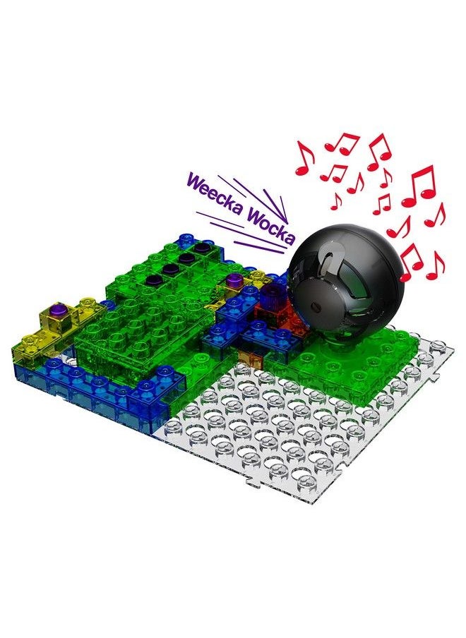 E-Blox - Build Your Own Dj Set Building Blocks Stem Circuit Kit Bluetooth Compatible Mix & Create Your Own Music Great Science Project For Kids Birthday Gift Boys Girls 8+ - Image 1