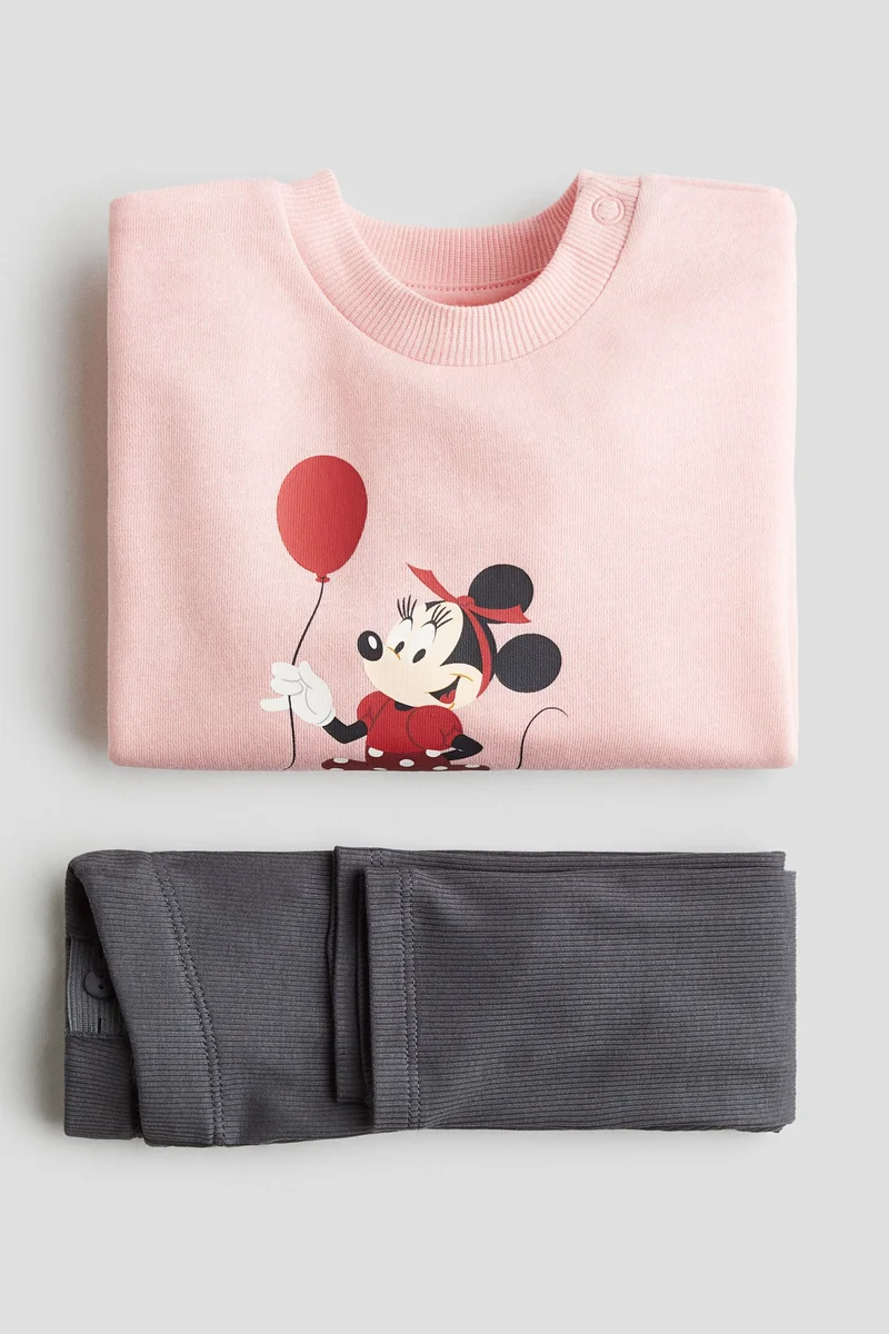 H&M 2-piece printed set