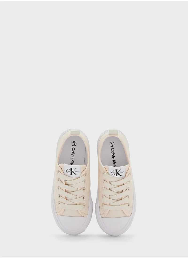 Calvin Klein Jeans Kids Lace Up Sneakers