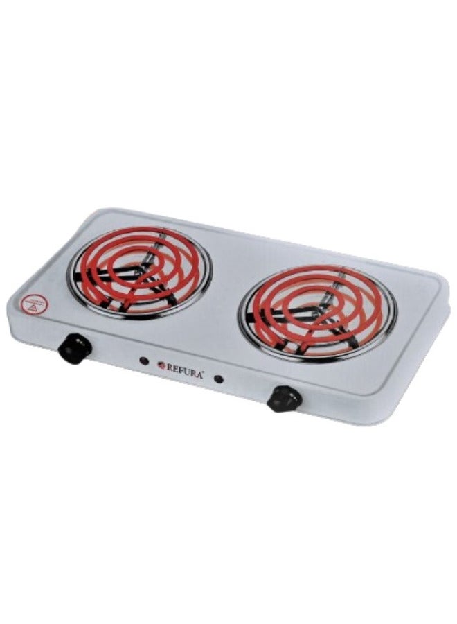 REFURA 140mm Double Spiral Hot Plates 2200W RE-8005 - Image 2