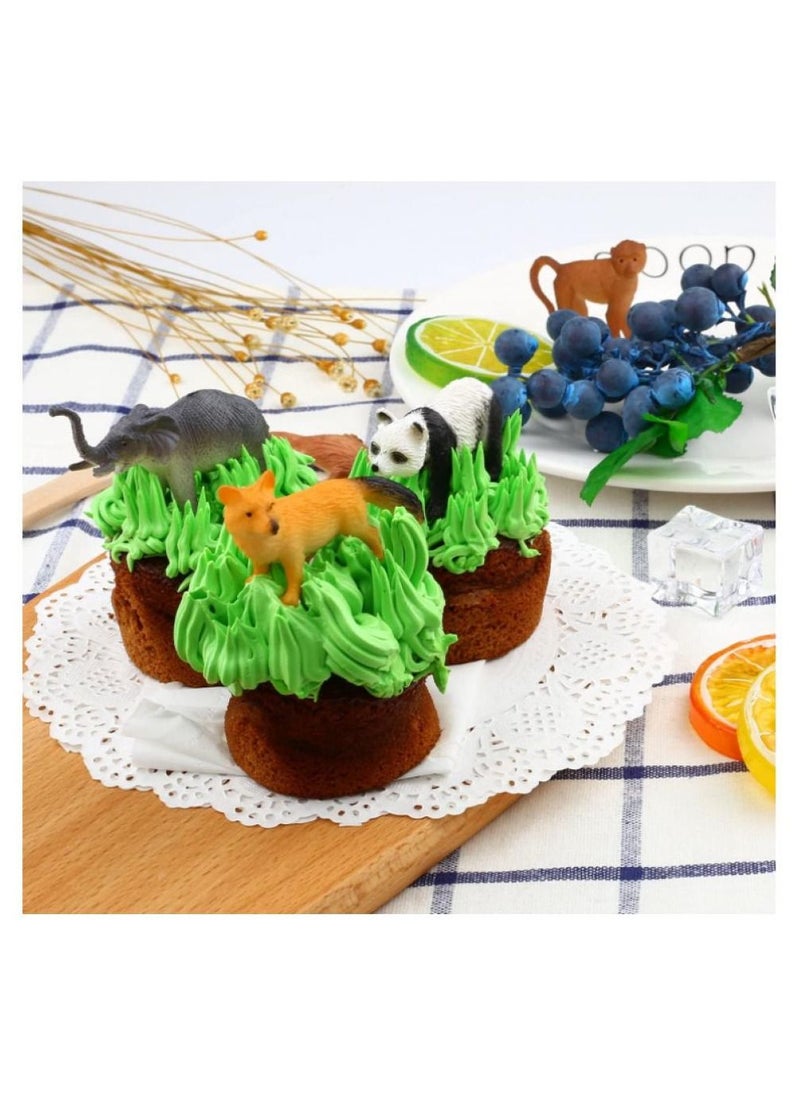 Animals Figure,54 Piece Mini Jungle Animals Toys Set,ValeforToy Realistic Wild Vinyl Plastic Animal Learning Party Favors Toys For Boys Girls Kids Toddlers Forest Small Animals Playset Cupcake Topper - pzsku/Z8111400BE2CCDC9D9989Z/45/_/1685624950/054d07a6-a8db-4cd6-9230-7ba4d8f01de4