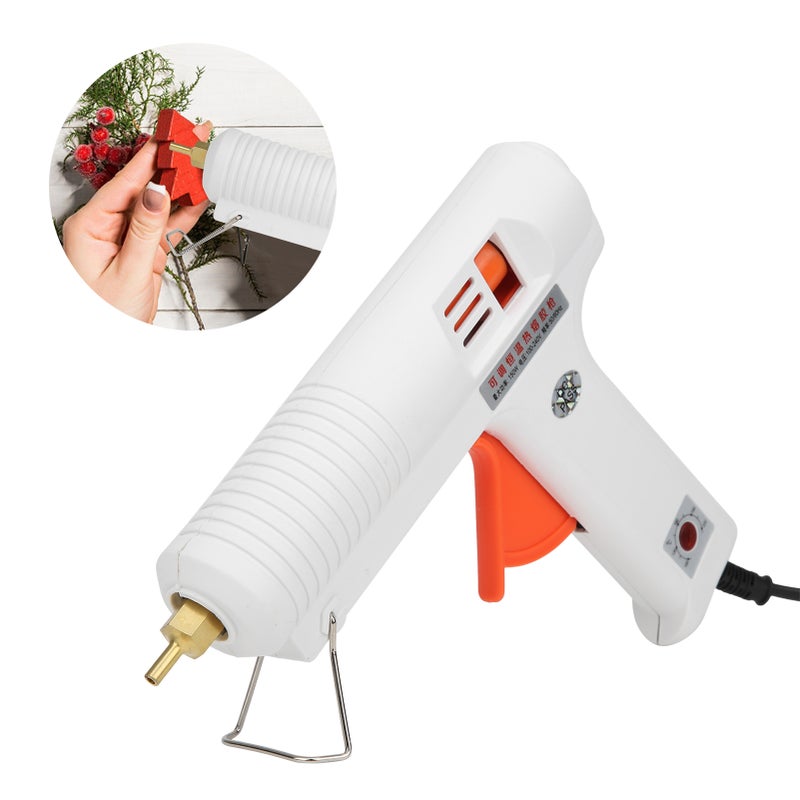 Hot Glue Gun Adjustable Constant Temperature Home Repairs DIY Crafts 150W  White HL F - Image 3