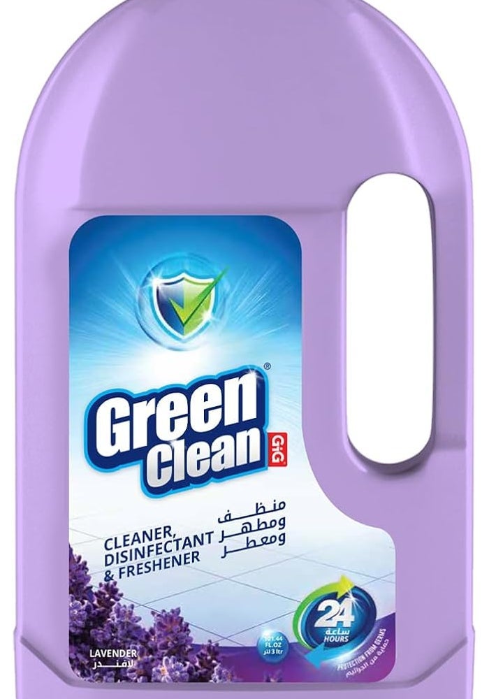 Green Clean منظف متعدد الاستخدامات والمعقم الأخضر - برائحة اللافندر - Image 1