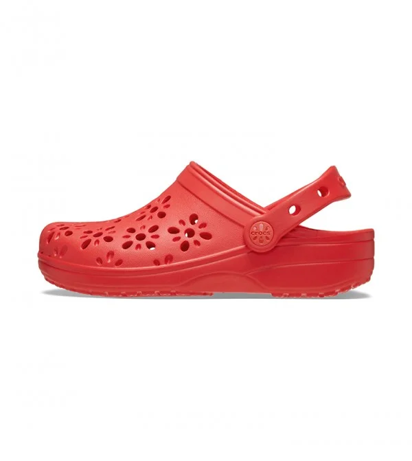 كروكس Toddlers' Classic Floral Cut Out Clog