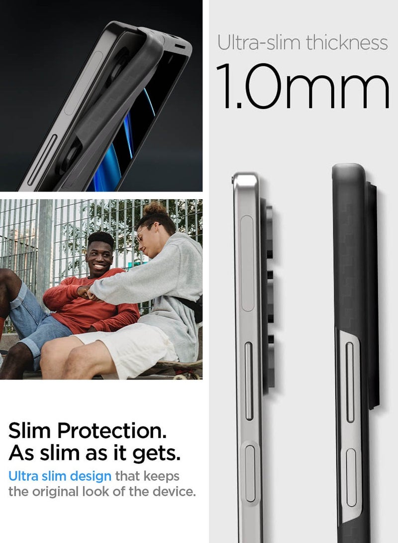 Spigen Air Skin Pro for Samsung Galaxy Z Fold 5 Aramid Fiber Case Cover - Black - Image 3