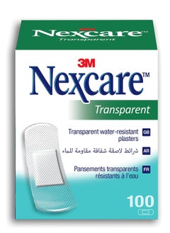 Nexcare 100-Pack Transparent Bandages 