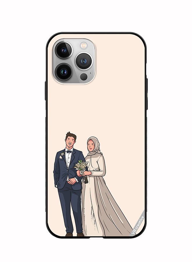 VR CREATIVE Protective Case Cover For Apple iPhone 11 Pro Wedding Design Multicolour - Image 1