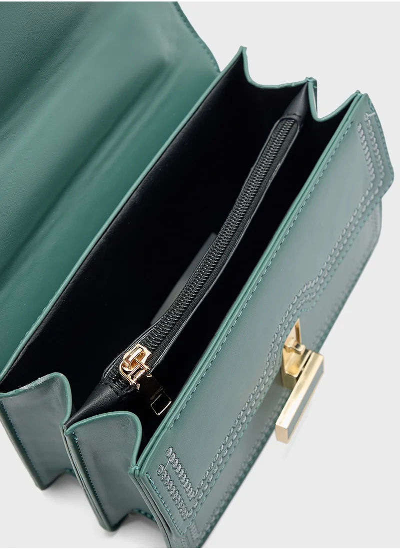 ايلا Chain Strap Satchel Handbag