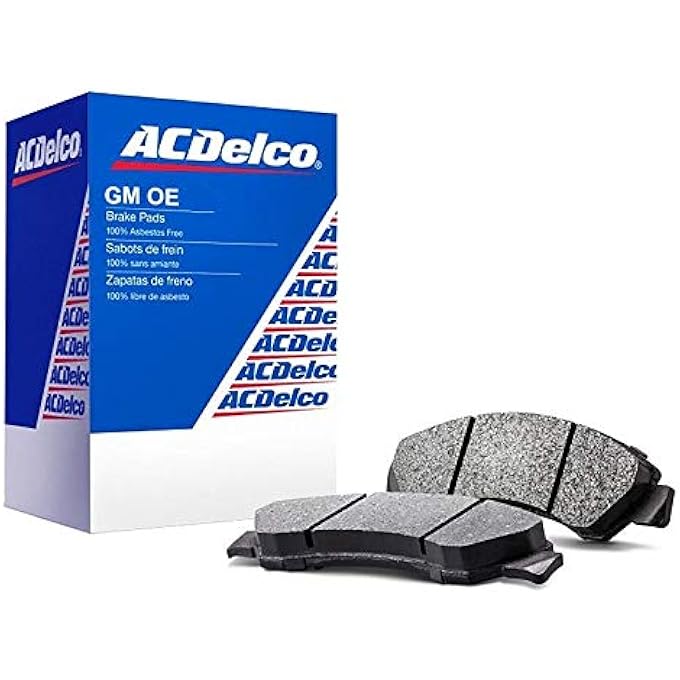 ريحني مجموعة وسادات الفرامل القرصية الأمامية 1711007 قطع غيار أصلية من ACDelco GM - Image 2