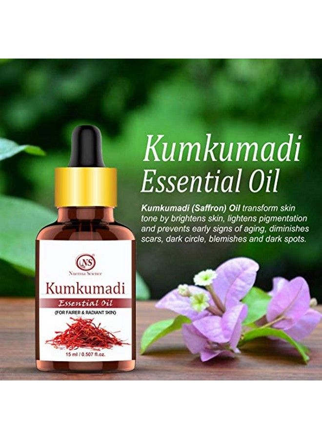 Nuerma Science Kumkumadi Face Glowing Oil For Skin Lightening Anti Ageing For Glowing Face15 Ml - Image 4