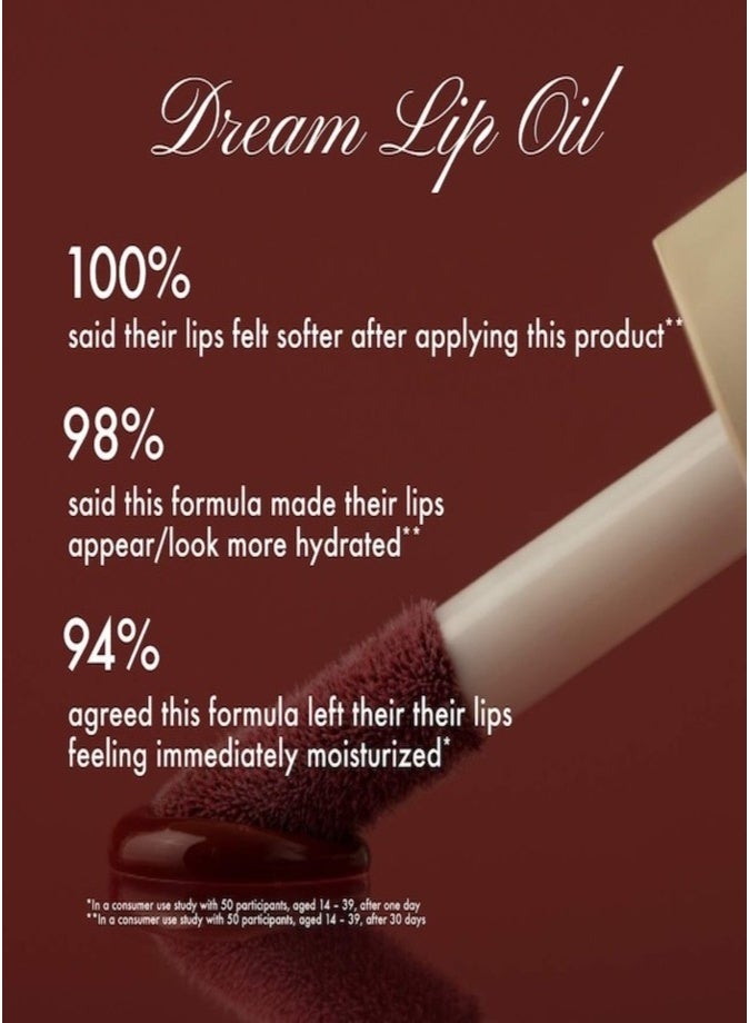 Summer Fridays Dream Lip Oil - Hydrating Translucent Lip Gloss, Blush Dreams - A nourishing touch of sheer soft pink 4.5ml - Image 3