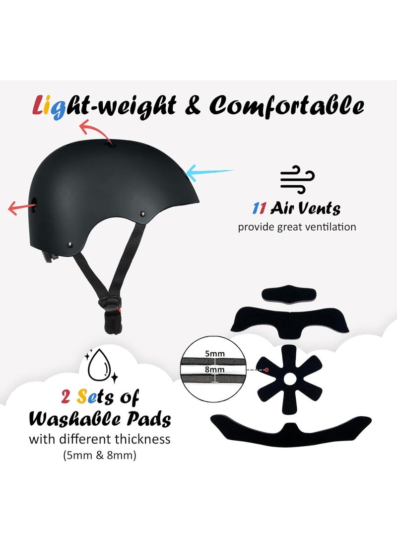 Kids Bike Helmet, Adjustable and Multi-Sport, from Toddler to Youth, 3 Sizes - Image 5