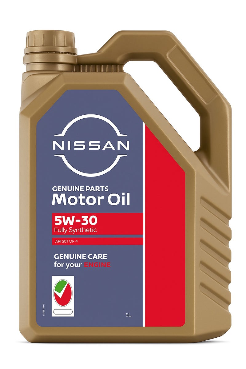 Nissan MOTOR OIL 5W-30 SM (4 Litre) 10000 KM - Image 1